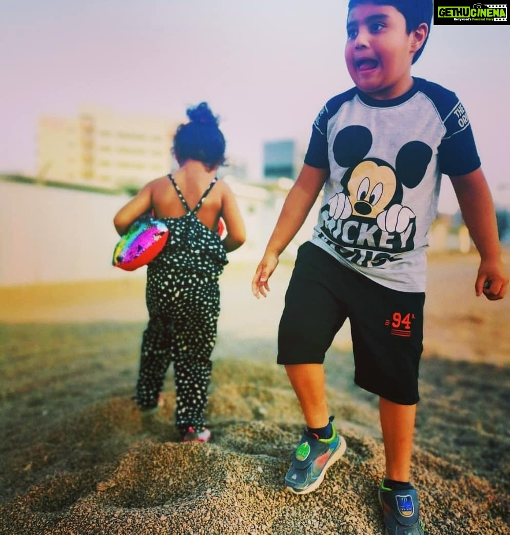 Veena Malik Instagram - #mybabyboy💙 #mybabygirl💕 #mykidsrock #veenamalik