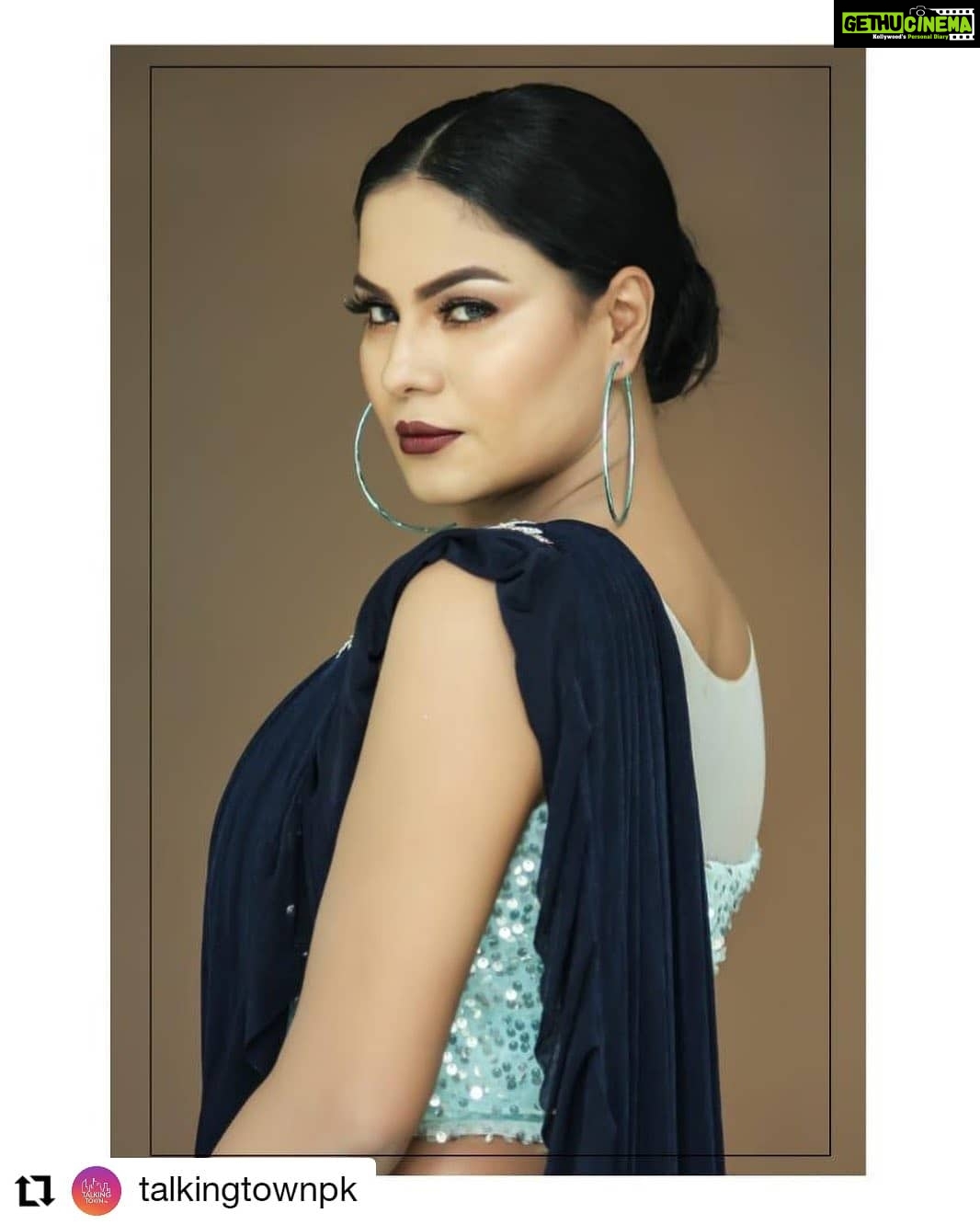 Veena Malik Instagram - #Repost @talkingtownpk • • • • • • Veena Malik knows how to stand out and we are loving it‼️ #VeenaMalik