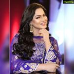 Veena Malik Instagram - "When I'm with Purple, I'm totally with Purple; when I'm doing my thing, I'm totally doing my own thing." #VeenaMalik Karachi, Pakistan