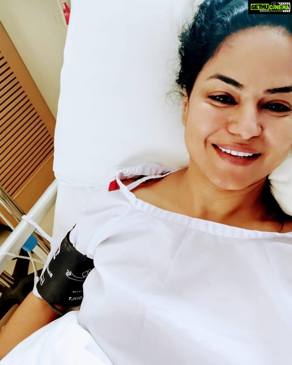 Veena Malik Instagram - With the grace of Almighty Allah, I had a successful fibroadenoma removal surgery at the South City Hospital, Karachi. I am indebted to all the love and prayers said and expressed by my people. It was a successful surgery supervised by Dr Kausar. I am very grateful for her kind assistance at every point of the operation. I would take this moment to stress the fact that breast care is REAL be it breast cancer or any other breast disease. Women must take care of themselves. And it shouldn't be considered a taboo. May Allah give us a life full of health and Iman. #VeenaMalik #fiberadenoma #BreastCare #BreastCareAwareness