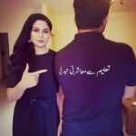 Veena Malik Instagram - Message for All! Earrings: @offbeat_pk #Repost @irfanistanofficial • • • • • • Do you agree with this ? We all are agree with #Veenamalik @theveenamalik #great #celebrity #interview #message #irfanistan