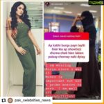 Veena Malik Instagram - #Repost @pak_celebrities_news with @repost • • • • • • #VeenaMalik clarifies she has been wearing a burqa since she was 13 years old and has no financial issues forcing her to continue working in the media industry. #pakcelebritiesnews @theveenamalik