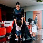 Veena Malik Instagram - Motherhood is messy, and challenging, and crazy, and sleepless, and giving, and still unbelievably beautiful. #VeenaMalik #VeenaMalikKids