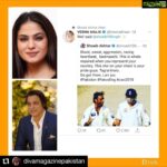 Veena Malik Instagram - #Repost @divamagazinepakistan • • • • • • #DivaReports: Former #Pakistani cricketer #ShoaibAkhtar sends encouragement to the current cricket team for a strong battle in the Cricket World Cup, and actress #VeenaMalik supports his message 🏏💚🇵🇰 @theveenamalik @imshoaibakhtar