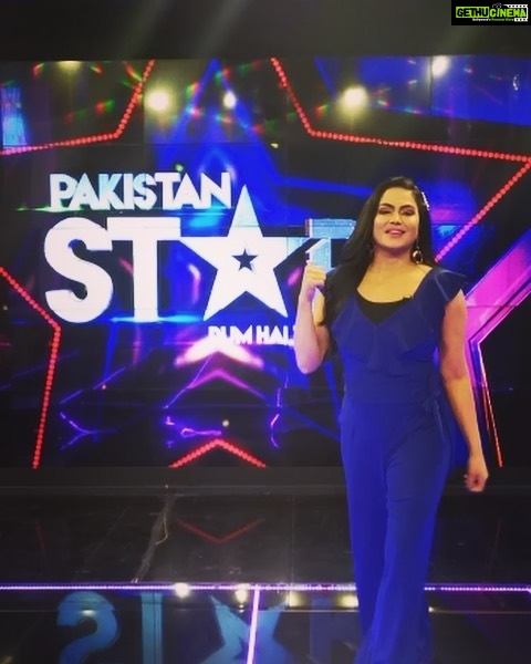 Veena Malik Instagram - On the Sets of #PakistanStar #VeenaMalik #bolentertainment BOL