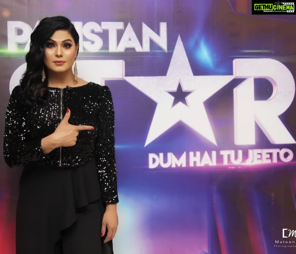 Veena Malik Instagram - “PakistanStar” Dum Hai Tu Jeeto. #VeenaMalik #TvHost #RealityShow