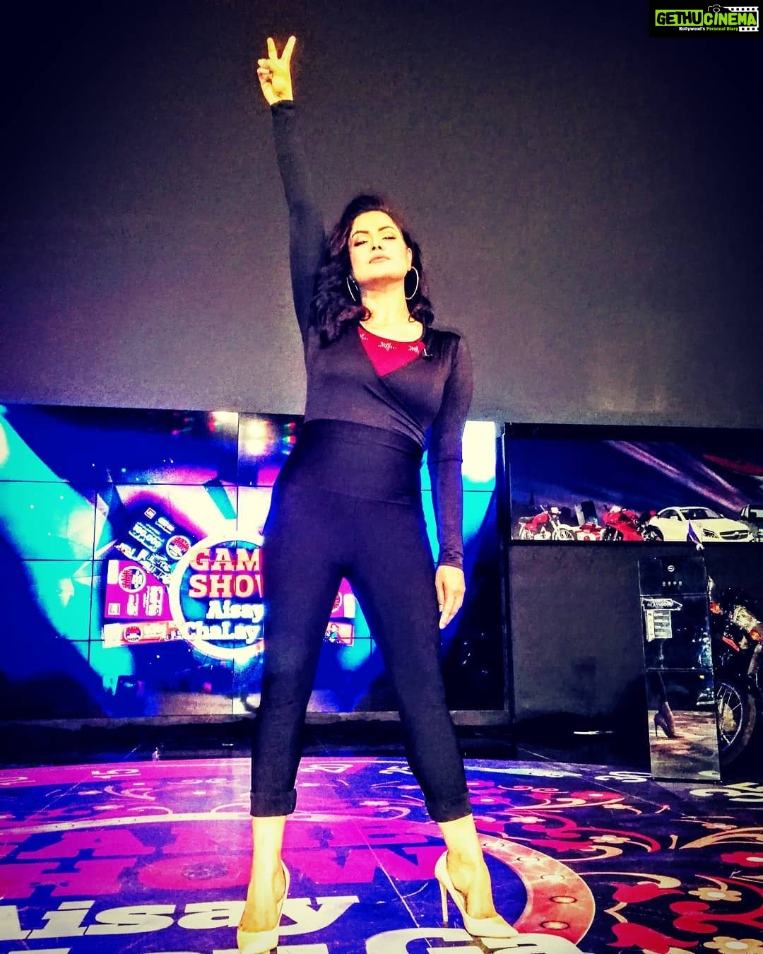 Veena Malik Instagram - #GameShowAisayChaleyGa #BolNewsNetwork #BolEntertainment