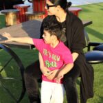 Veena Malik Instagram - #blessed #motherson #motherhood #alhamdulillahforeverything❤️ #AbramKhan #veenamalik ❤😍😙🇦🇪🇵🇰💏 Dubai, United Arab Emirates