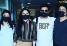 Veena Malik Instagram - HELLO All…. I had the privilege to give a speech at @indus_university campus in Karachi … it was the most empowering experience interacting with the students and exchanging thoughts on the most important Health issue we are facing in recent times and that’s “Breast cancer” We talked about how we could be a part to create awareness among families where males also have to be the part since this cancer not only life threatening to women it effects men too… so we collectively need to talk about it as women feel uncomfortable discussing issues related to Breast as They say the disease affects one in every nine women in the country, but that cultural and social taboos make it very hard for women to get the help they need to survive. "Breast cancer is associated with women's sexuality so it becomes a taboo subject here… So let’s normalise talking about it… I think … Every woman should know how her breasts normally look and feel, so she can recognize any changes that may occur. “While knowing what to look for is important, a woman should still get her regular mammograms and clinical breast exams, as these tests can help detect breast cancer before she even has symptoms… So I wanted to play a part to this cause Along with @irfanistan and with my entire team @ghaniaasadpk @tahseenkhanoffical and @mateenshahphotography we visited @indus_university And Exchanged thots on the issues n talked about it..Every October you likely see a wealth of information about breast cancer. And that is a good thing. Awareness surrounding breast cancer is incredibly important as early detection, often through screening, can catch the disease when it is most treatable. In the End I would like to thank @irfanistan and @indus_university for having me over to interact with students and talking about the most important Health Issue… 🙏🙌🥰