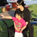Veena Malik Instagram - Family is not an important thing. It's everything... !!! #myfamily #mylove #mykids #myhubby❤️ #dayout #theyard #exit89 #dubai❤️ 🇦🇪🇵🇰❤💏🏄🏊☄