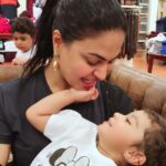 Veena Malik Instagram - #MashaAllah #AmalKhan @iamalasadkhan #AbramKhan @iabramkhan #blessed #alhamdulillahforeverything❤️ 😇🇦🇪🇵🇰💕❤️ Dubai, United Arab Emirates