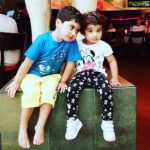 Veena Malik Instagram - #MashaAllah #myworld #AbramKhan @iabramkhan #AmalKhan @iamalasadkhan #AllahBlessThem #Ameen 💏😙😍😇☄👍 Dubai, United Arab Emirates