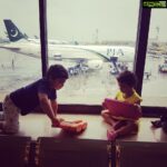 Veena Malik Instagram - Abram &Ammal Traveling with papa @asadbashirr .... Mommy gonna miss You so much😍😘😍😙😚