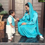 Veena Malik Instagram - “There has never been, nor will there ever be, anything quite so special as the love between a mother and a son.” @iabramkhan @veenakhanofficial ❤️😍😘 Lahore, Pakistan