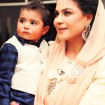 Veena Malik Instagram - #mashaallah #MotherSon #PureLove #blessed @veenakhanofficial @iabramkhan ##PakistanSweetHome #OrphenCentre #Lahore #Pakistan Lahore, Pakistan