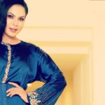 Veena Malik Instagram - #mondayblues💙💙 #Shooting #Fashion #Glamworld #Lights #Camera #veenamalik Wardrobe @r.i.abyanzeelaimtiaz Make up @zarassalonofficial 📸@mateenshahphotography