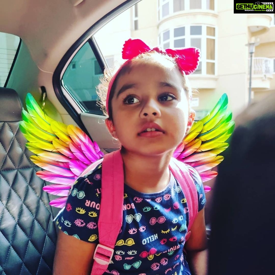 Veena Malik Instagram - #minimeππΉβ€οΈ #Amaleena #VeenaMalik #veenamalikkids #β€οΈπππ§‘πππ