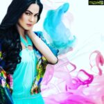 Veena Malik Instagram – #💜💙💚💛🧡❤️ #VeenaMalik