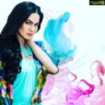 Veena Malik Instagram – #💜💙💚💛🧡❤️ #VeenaMalik