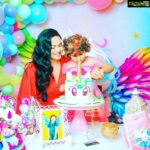 Veena Malik Instagram – My Beautiful Gurl #HappbirthdayAmal #veenamalikkids #VeenaMalik 
✔💯♥ @mateenshahphotography @tahseenkhanoffical @itsarslanmehboob @weddingstarz_ #🎉❤️