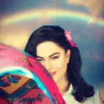 Veena Malik Instagram - #💜💙💚💛🧡❤️ #VeenaMalik
