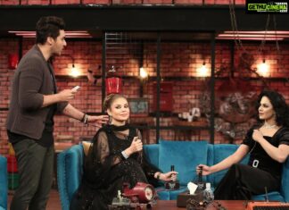 Veena Malik Instagram - Some moments become beautiful memories #💎❤ A very articulate and good looking @khanahsanofficial and Most Entertaining and Beautiful @mishikhanofficial2 were absolutely amazing last night at @entexpresstv along with my friend just like family @irfanistan …. The time we spent together was the most beautiful and memorable I hope our fans like the treat we created for them…. Looking fwd to the show wen it airs🔥✔️ @tahseenkhanoffical @mateenshahphotography @khanahsanofficial @mishikhanofficial2 @entexpresstv @expressnews.pk
