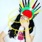 Veena Malik Instagram - #colorsofthewind #VeenaMalik #❤️💙💜🧡💗💛💚