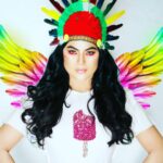 Veena Malik Instagram – #colorsofthewind #VeenaMalik #❤️💙💜🧡💗💛💚