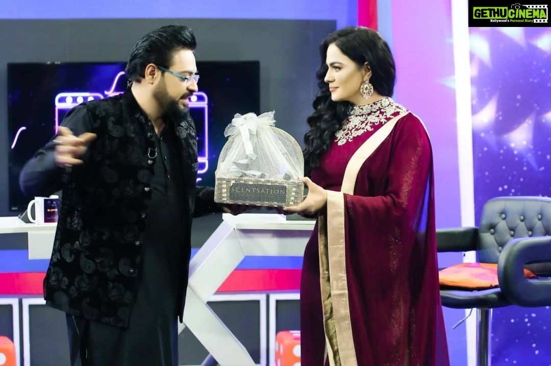 Veena Malik Instagram - #VeenaMalik #ExpressNews #dramirliaqathussain #momentsofmine❤️