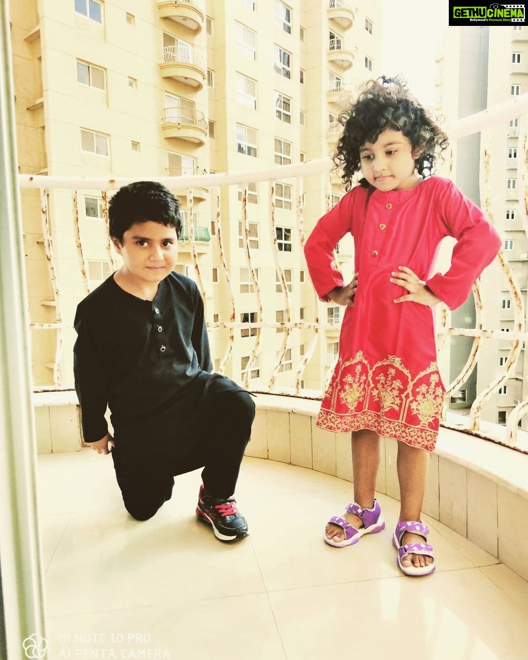 Veena Malik Instagram - #veenamalikkids #VeenaMalik #blessedbeyondmeasure #💝🎈