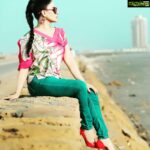 Veena Malik Instagram - Be the Rainbow You keep on chasing #💛💙💜💚❤️ #VeenaMalik #veenamalikpakistan #theveenamalik 📷credit @mateenshahphotography @tahseenkhanoffical #💝🎈