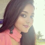 Vidhya Instagram - At yesterday’s shoot🌸