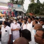 Vijay Vasanth Instagram – குமரி மாவட்டத்தில் மழை வெள்ள சேதங்களை பார்வையிட வந்த மாண்புமிகு தமிழக அமைச்சர்கள் திரு. செந்தில் பாலாஜி, திரு. மனோ தங்கராஜ், சட்டமன்ற உறுப்பினர் திரு. ராஜேஷ் குமார், மாவட்ட ஆட்சியர் ஆகியோருடன் பாதிக்கப்பட்ட இடங்களை ஆய்வு செய்தோம். 
பின்னர் நடைபெற்ற ஆய்வுக் கூட்டத்தில் கலந்து கொண்டோம். Kanyakumari, India