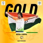 Vijay Vasanth Instagram - The golden moment has finally arrived for India in Tokyo Olympics. Our golden boy Neeraj Chopra wins gold in mens javelin throw. Congrats and Thank You Neeraj on behalf of all Indians across the globe. #tokyo2020 #neerajchopra