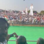 Vijay Vasanth Instagram – Taking part in huge rally in Jaipur against inflation and price hike. Soniaji Rahulji Priyanakji and senior leaders and lakhs of Congress workers present