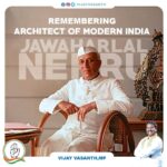 Vijay Vasanth Instagram - Tributes to Shri Jawaharlal Nehru on his death anniversary. The developing India we witness today is his vision. He built and united our Nation. Lets remember and follow his principles and Ideology. #jawaharlalnehru Kanyakumari, India