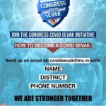 Vijay Vasanth Instagram – Please join as a Congress volunteer in fight against Covid. 
#CongressCOVIDSevak