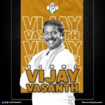 Vijay Vasanth Instagram - கடும் வெயில் எமை சோர்வடைய செய்வதில்லை. உங்கள் அன்பு தான் ஊக்கம். தூக்கமின்றி இரவுகள் கடந்தாலும் களைப்பில்லை. தந்தை கண்ட கனவு என்னை விழித்திருக்க செய்கிறது. நாளை என்ன நடக்கும் என்ற பயமில்லை. நீங்கள் என்னுடன் என்றும் உண்டென்ற தைரியம். #NammaVijayVasanth