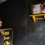 Vijay Vasanth Instagram - Those eyes say it all. The love people have for their leader. The hope they have had from him. The trust they showed in him and the work he did for them. He might have left us all physically, but he is always with us in some way or the other. உங்கள் நினைவுகளோடு