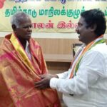 Vijay Vasanth Instagram – இந்திய கம்யூனிஸ்ட் கட்சி மூத்த தலைவர் தோழர் நல்லகண்ணு அவர்களை சந்தித்து கன்னியாகுமரி பாரளுமன்ற இடைதேர்தலில் போட்டியிடுவதை தெரிவித்து சால்வை அணிவித்து வாழ்த்து பெற்றேன். #INC #SoniaGandhi #RahulGhandhi #AICC #incpriyanka #KSAlagiri #dineshgrao #TNCC #kanniyakumari Kanyakumari, India