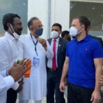 Vijay Vasanth Instagram – Happy to meet our dynamic leader #rahulgandhi