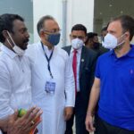 Vijay Vasanth Instagram – Happy to meet our dynamic leader #rahulgandhi