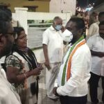 Vijay Vasanth Instagram – Participating and showing my support against the arrest of @incindia leader @rahulgandhi ji, @priyankagandhivadra M ji and our @inctamilnadu leader #ksalagiri in Kanyakumari for the #hathrashorror