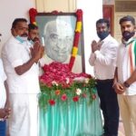 Vijay Vasanth Instagram - ‪Celebrating 117th birthday of Former CM of Tamil Nadu PerunThalaivar Thiru.Kamarajar #kamarajarbirthday