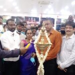 Vijay Vasanth Instagram - We are delighted to open our @vasanthandco_in 91st store at #Redhills today inaugurated by my mom. #fordad @hvasanthakumar