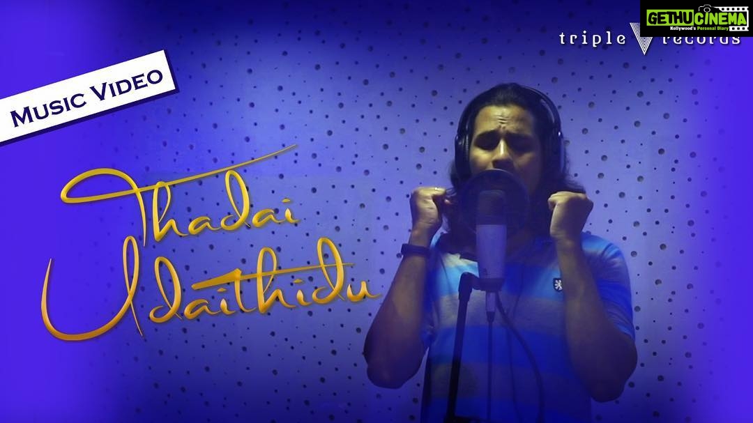 Vijay Vasanth Instagram - Happy to launch the single #ThadaiUdaithidu congrats to @triplevrecords and the entire team https://youtu.be/BNIIk2eqvpQ Chennai, India