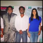 Vijay Vasanth Instagram – At the press meet of theriyama unna kadhalichiten