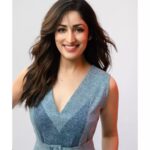 Yami Gautam Instagram - Blue-tiful Stylist : @alliaalrufai @rheasstylecloset Outfit : @mellowdrama_official Makeup: @mitalivakil Hair: @sajzdot Photographer: @haranish.hrf Photography assisted by : @snedal_gracias @aayuddhh