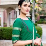 Yuvika Chaudhary Instagram – #bannadi 😍
Launching SS’22♥️
@yuvikachaudhary  X @aachho 
It is time to be prepared to twirl and swirl on BANNADI with our latest SS’22 Collection ♥️

Adding a exquisite blockprints , handpainted, organza series . Light and voguish palette bring the sunbeams into the show, specifically focused soft pinks, earthy browns, and florescence yellow and greens

Warm gratitude to team @itcrajputana for hospitality completely♥️

Muse : @yuvikachaudhary 
Location: @itcrajputana 
Jewellery: @aachho 
Styledby: @stylebysugandhasood 
Photographer: @ajpictography 
Videographer: @rjprt 
Makeup: @raveen_anand @beautybyraveenanand 
Hair: @sunil_celebrity_stylist 
.
.
.
#AachhoBannadi #BannadiSong #ReelOnBannadiSong #Aachho #twirlwithaachho #aachhosong #aachhoss22collection #ss22 #onlineshopping #trending ♥️ ITC Rajputana, A Luxury Collection Hotel