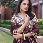 Yuvika Chaudhary Instagram – #bannadi 😍
Launching SS’22♥️
@yuvikachaudhary  X @aachho 
It is time to be prepared to twirl and swirl on BANNADI with our latest SS’22 Collection ♥️

Adding a exquisite blockprints , handpainted, organza series . Light and voguish palette bring the sunbeams into the show, specifically focused soft pinks, earthy browns, and florescence yellow and greens

Warm gratitude to team @itcrajputana for hospitality completely♥️

Muse : @yuvikachaudhary 
Location: @itcrajputana 
Jewellery: @aachho 
Jutti : @jaysoleindia 
Styledby: @stylebysugandhasood 
Photographer: @ajpictography 
Videographer: @rjprt @chiragbhatia699 
Makeup: @raveen_anand @beautybyraveenanand 
Hair: @sunil_celebrity_stylist 
.
.
.
#AachhoBannadi #BannadiSong #ReelOnBannadiSong #Aachho #twirlwithaachho #aachhosong #aachhoxyuvikachaudhary #aachhoss22collection #ss22 #onlineshopping #trending